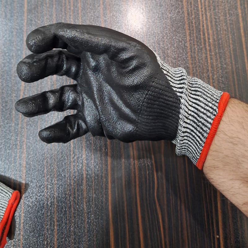 دستکش ایمنی مدل کف لاتکس