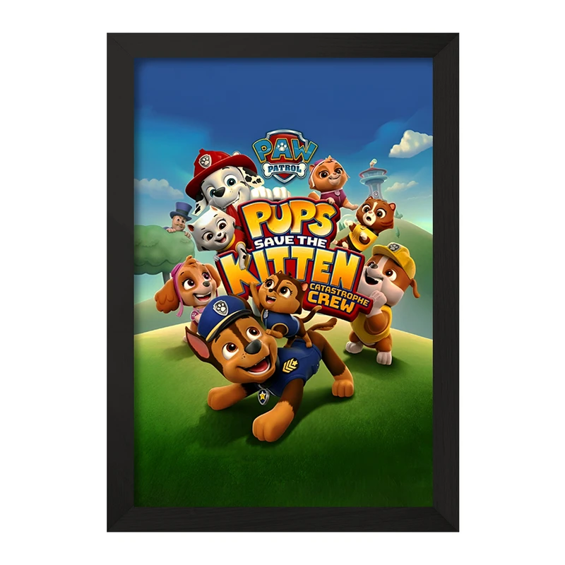 تابلو خندالو مدل سگ های نگهبان کد F11021