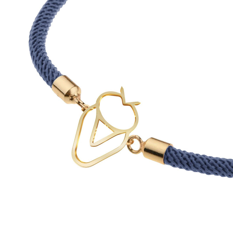 دستبند طلا 18 عیار زنانه مدوپد مدل جغد کد D12-10195