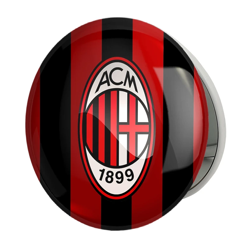 آینه جیبی خندالو طرح باشگاه آث میلان مدل تاشو کد 27244 