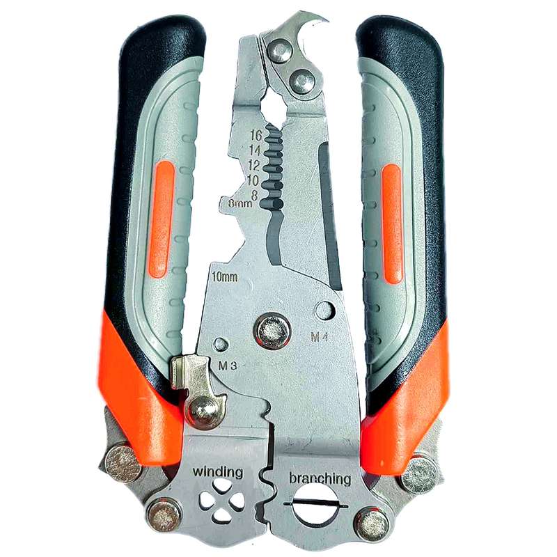 انبر چند منظوره مدل تاشو سایز 8 اینچ