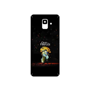 MAHOOT Grave of the Fireflies Cover Sticker for Samsung Galaxy A6 2018