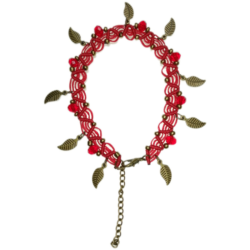 پابند زنانه مدل مکرومه 01