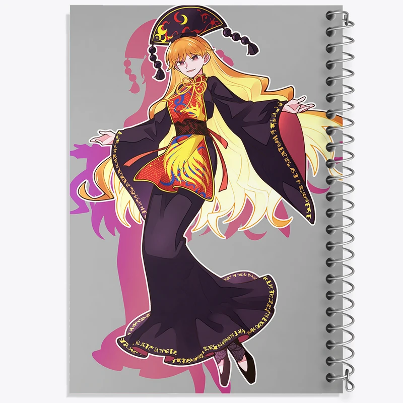 دفتر مشق 100 برگ خندالو طرح بازی توهو (Touhou) کد 35768