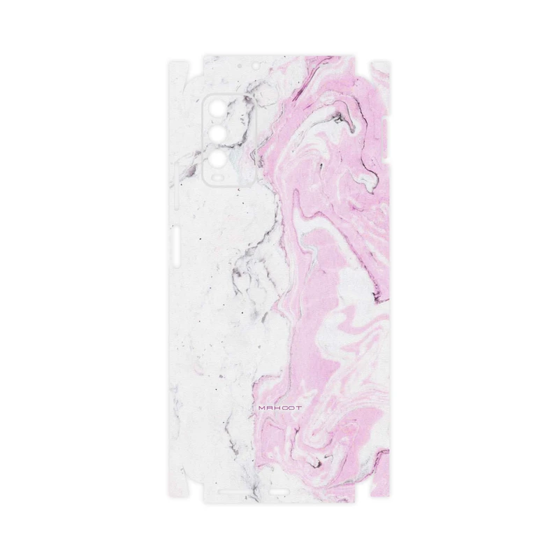 برچسب پوششی ماهوت مدل Blanco-Pink-Marble-FullSkin مناسب برای گوشی موبایل شیائومی Redmi Note 9 4G