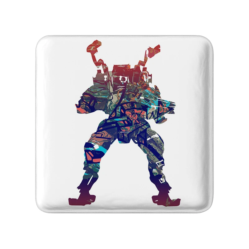 پیکسل خندالو طرح بازی تایتان فال Titanfall مدل مربعی کد 32612