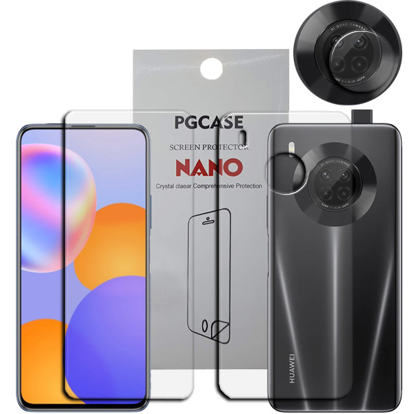 محافظ صفحه نمایش مدل Star Max مناسب برای گوشی موبایل هوآوی Y9A به همراه محافظ لنز دوربین و محافظ پشت گوشی