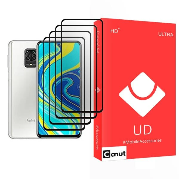 محافظ صفحه نمایش کوکونات مدل UD Ultra MIX004 مناسب برای گوشی موبایل شیائومی Redmi Note 9S بسته چهار عددی