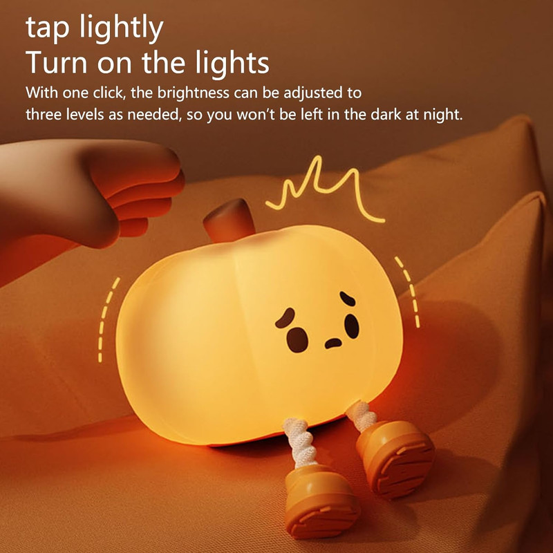 چراغ خواب کودک مدل pumpkin