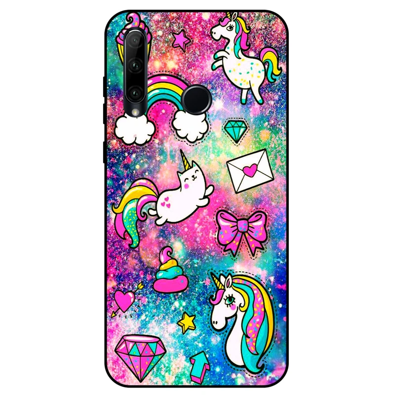 کاور مگافون طرح تک شاخ مدل 8155 مناسب برای گوشی موبایل آنر 10i / 20 Lite