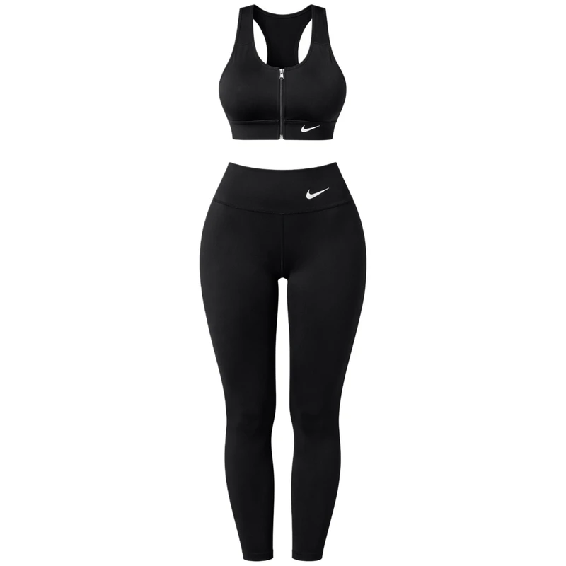 ست نیم تنه و لگینگ ورزشی زنانه مدل MND9989