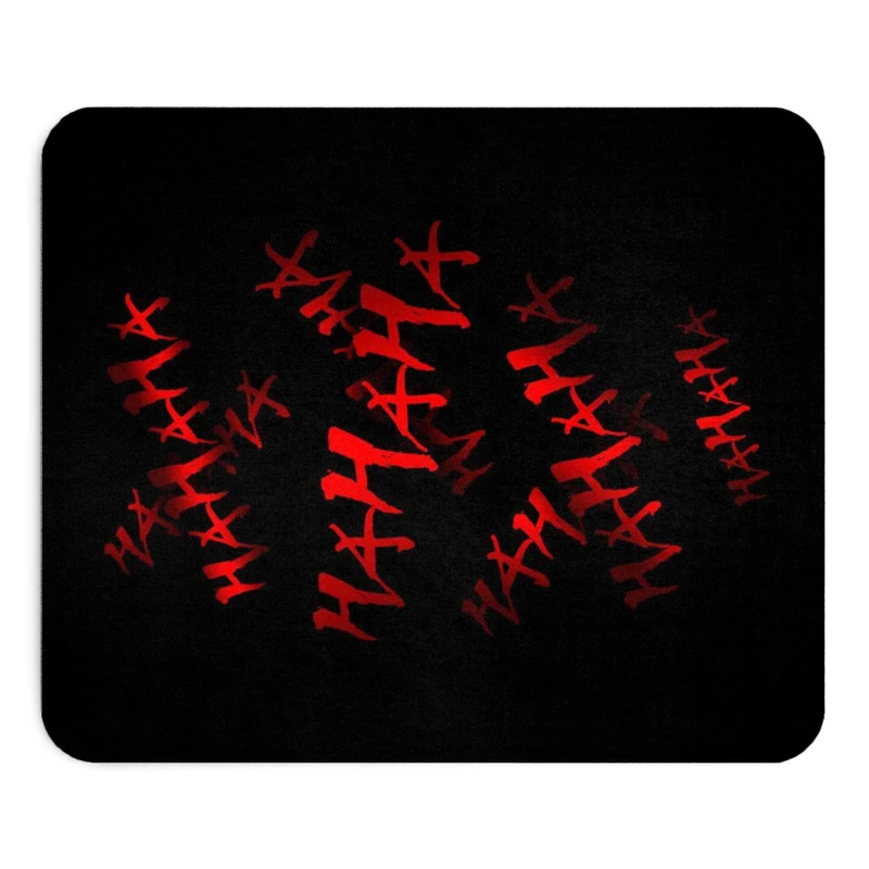 ماوس پد طرح HAHA سایز 19x24 سانتی متر