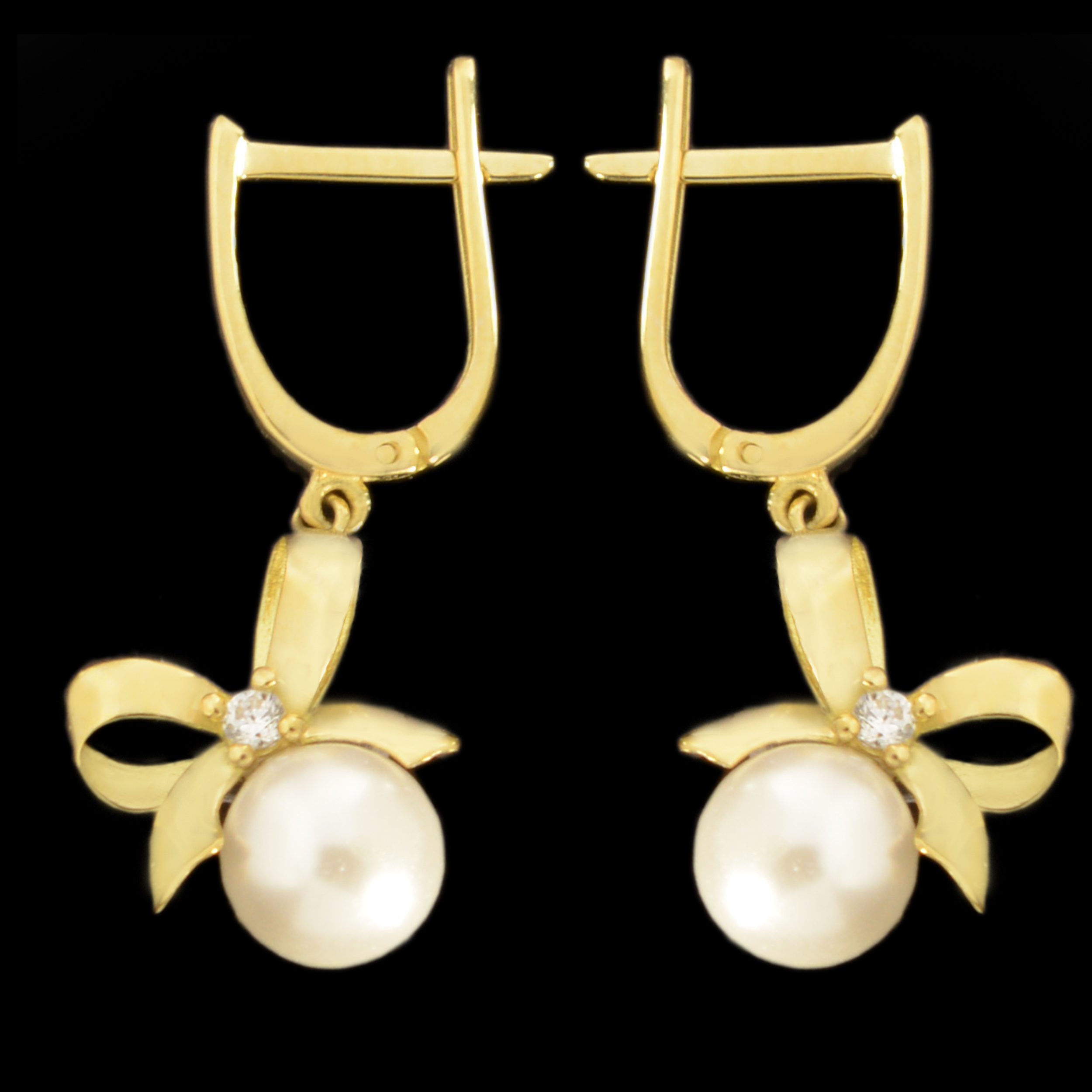 گوشواره طلا 18 عیار زنانه مدل 670133