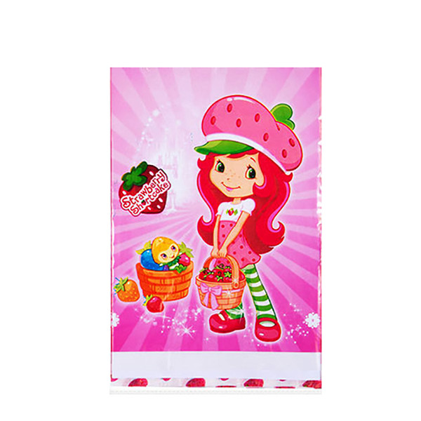 سفره یکبارمصرف طرح دختر توت فرنگی