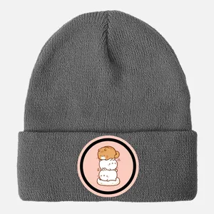 کلاه بافتنی زنانه مدل گربه های بامزه کد 312