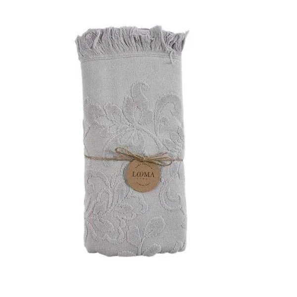 حوله دستی لوما مدل ریشه دار سایز 80x40 سانتی متر