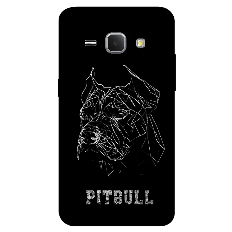   کاور مگافون طرح پیتبول مدل 1883 مناسب برای گوشی موبایل سامسونگ Galaxy J1 2015   