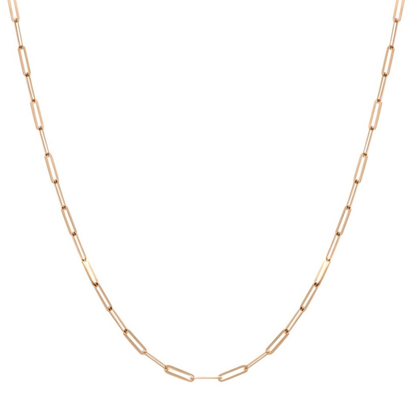 زنجیر طلا 18 عیار زنانه تاج مدل هالوی لینک