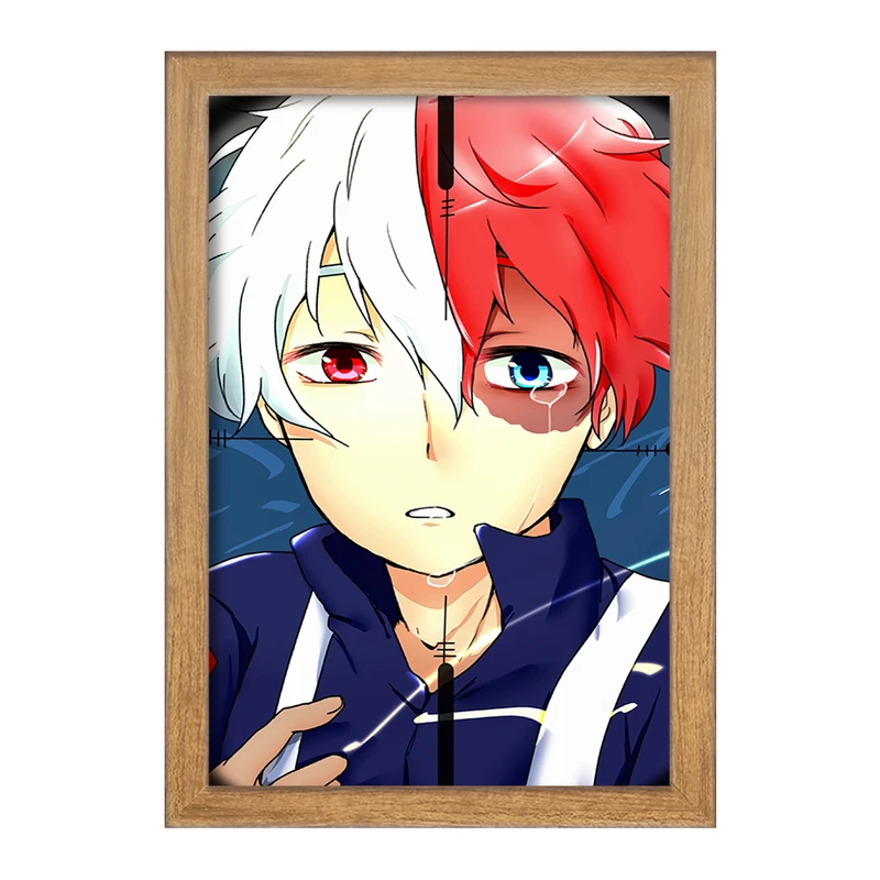 تابلو خندالو مدل شوتو تودوروکی انیمه آکادمی قهرمان من  کد 16156