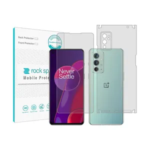 Rockspace clear screen protector HyGEL model suitable for OnePlus 9RT mobile phone with back protector