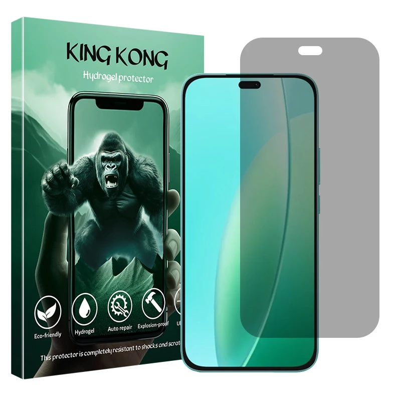 محافظ صفحه نمایش حریم شخصی کینگ کونگ مدل Tough مناسب برای گوشی موبایل آنر 400 Lite