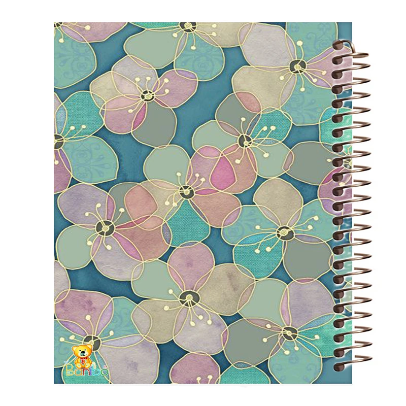 دفتر نقاشی 50 برگ بانیبو مدل  گل کد 383