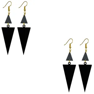 گوشواره زنانه هانستو مدل E2-039 مجموعه دو عددی