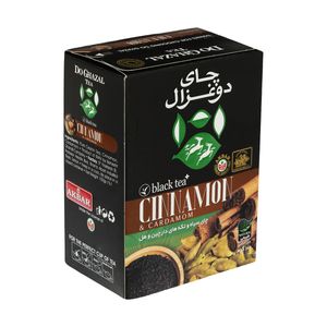 نقد و بررسی چای سیاه و تکه های دارچین و هل دوغزال - 100 گرم توسط خریداران