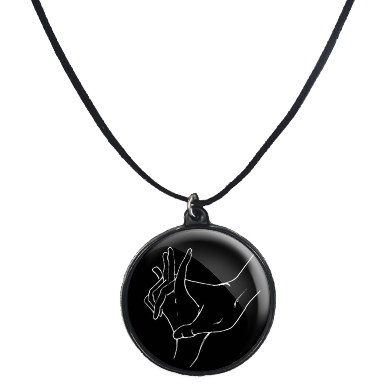 گردنبند پرمانه طرح عاشقانه کد pmb.1798 مدل دو طرفه