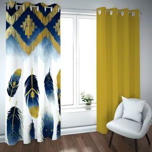 پرده مدل چاپی هازان سایز 300×150 سانتی متر 