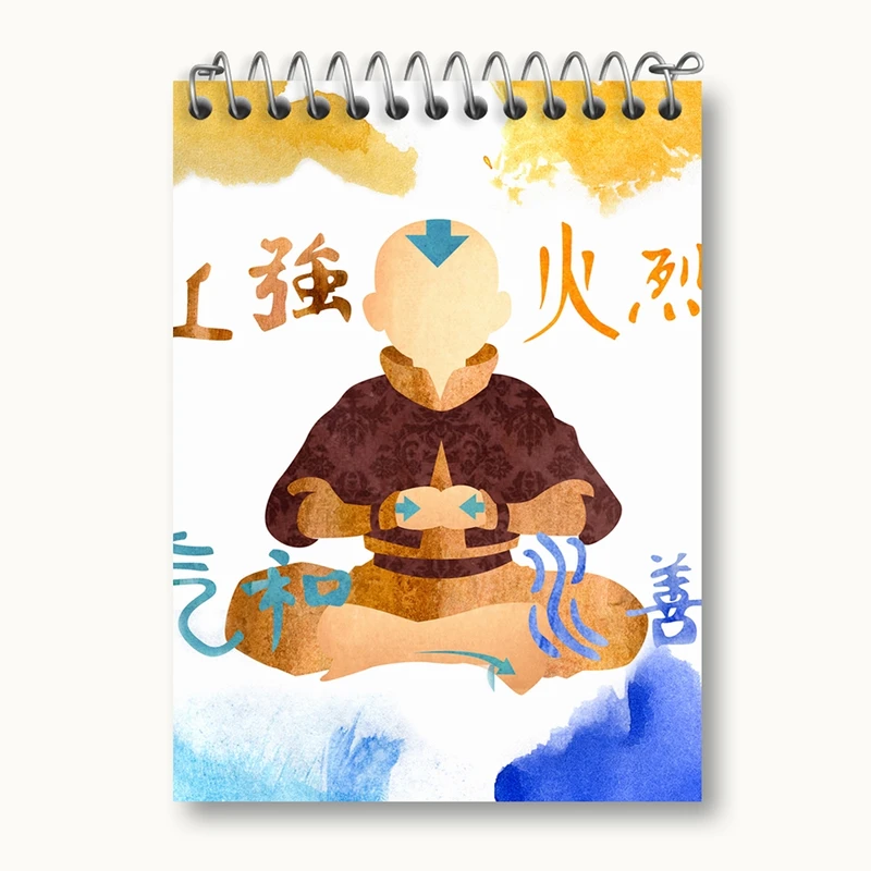 دفتر یادداشت 50 برگ خندالو مدل آواتار انیمه آواتار Avatar کد 12737