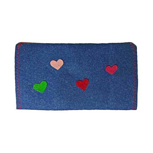  جامدادی نمدی طرح قلب