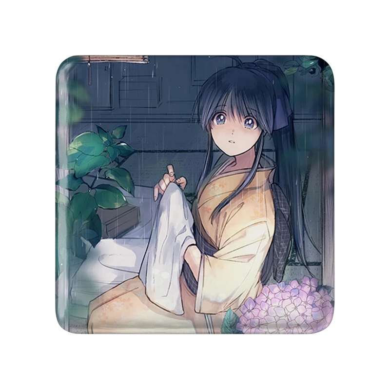 پیکسل خندالو طرح کائورو انیمه رورونی کنشین مدل مربعی کد 34908