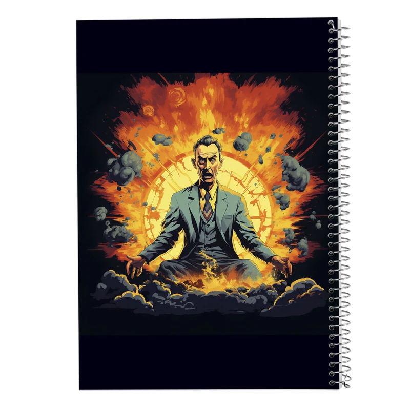 دفتر شطرنجی 50 برگ مدوپد مدل Oppenheimer کد DF2679