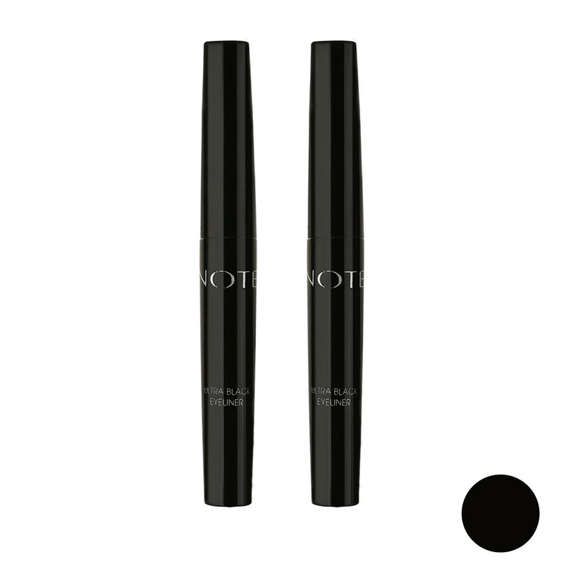خط چشم مویی نوت مدل اولترا رنگ مشکی مجموعه دو عددی