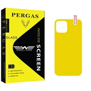 Waily Nice Pergas Glass Back Protector For Apple iPhone 12