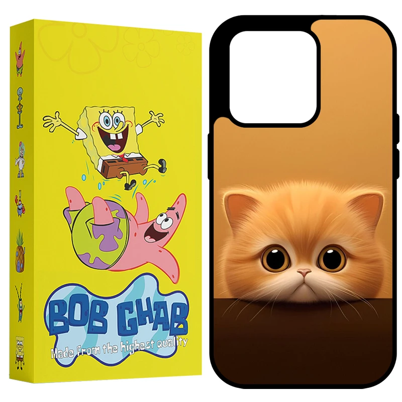 کاور باب قاب طرح گربه مدل BCP12PM مناسب برای گوشی موبایل اپل iPhone 12 Pro Max