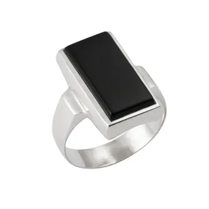 انگشتر نقره مردانه کد BN-104