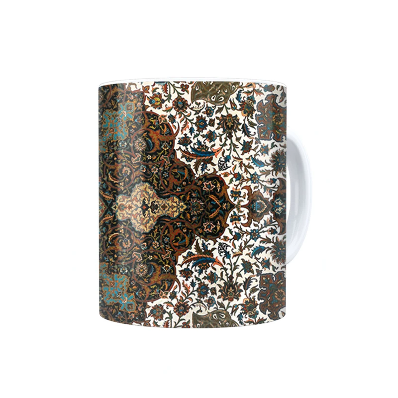 ماگ ترمه طراحان ایده مدل فرش کد cfp1378