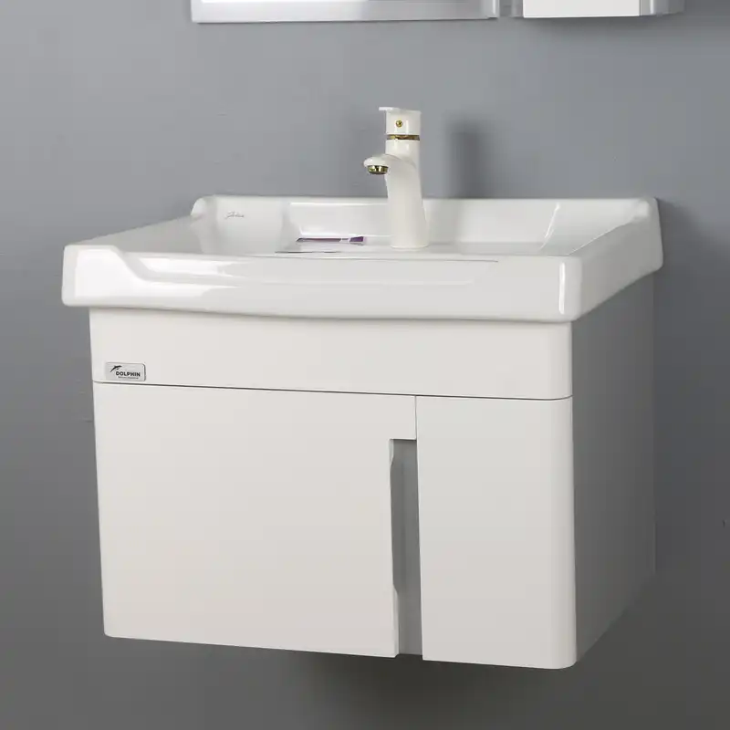 ست کابینت و روشویی دلفین مدل 1135 به همراه آینه و باکس