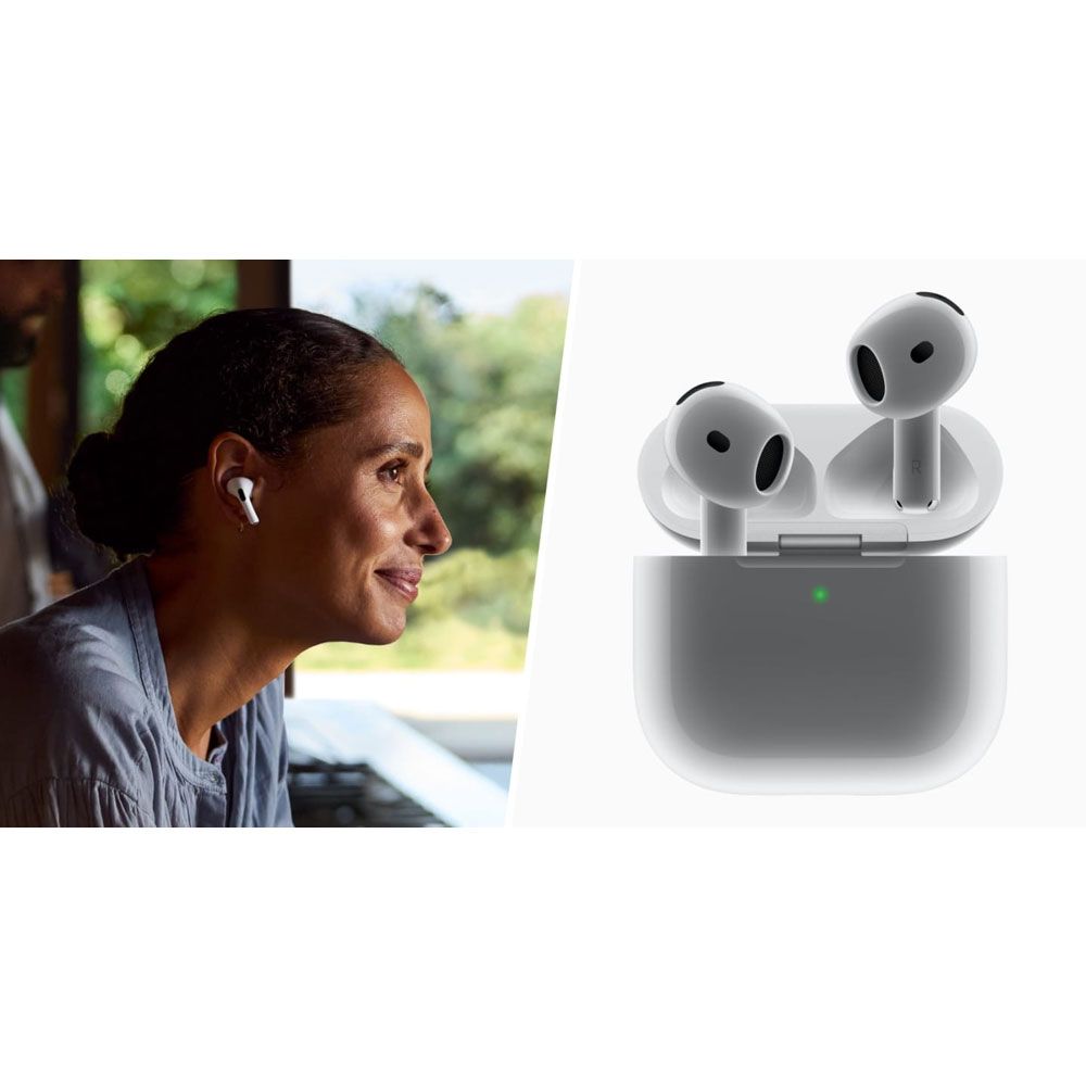 هدفون بلوتوثی اپل مدل AirPods 4 (نسخه دارای نویز کنسلینگ) -  - 11