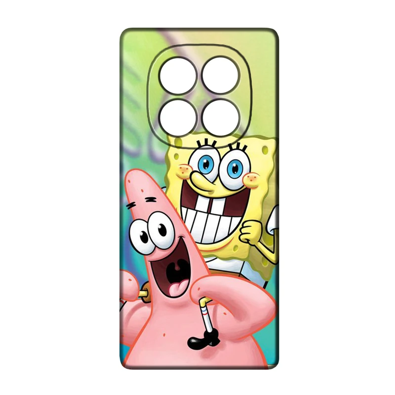کاور طرح باب اسفنجی کد 148 مناسب برای گوشی موبایل شیائومی Redmi Note 14 Pro 4G / Poco X7
