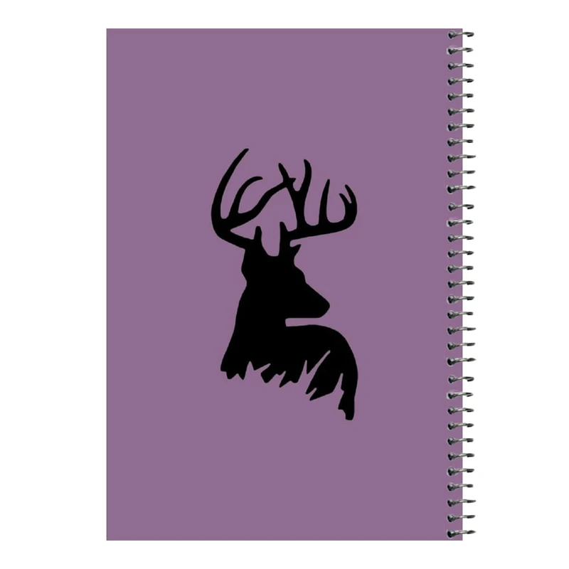 دفتر مشق 80 برگ اس جی مدل گوزن کد۶     