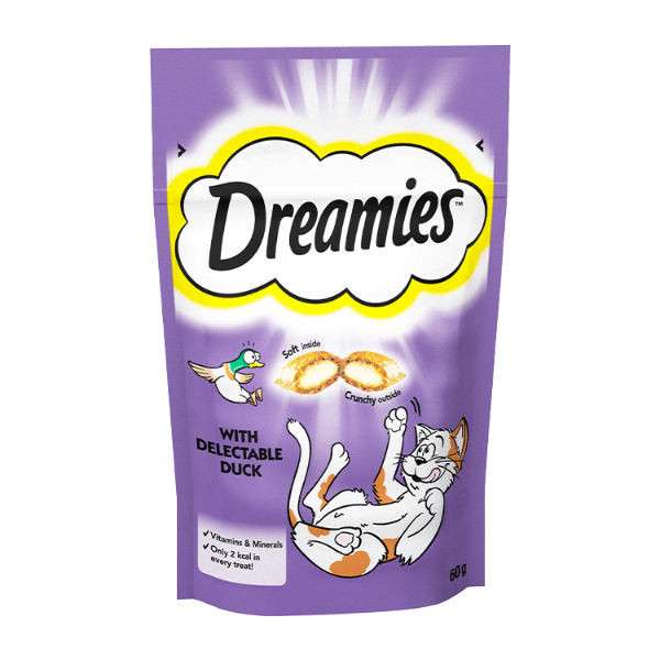 غذای تشویقی گربه دریمیز مدل گوشت اردک وزن 60 گرم غذای تشویقی گربه دریمیز مدل گوشت اردک وزن 60 گرم