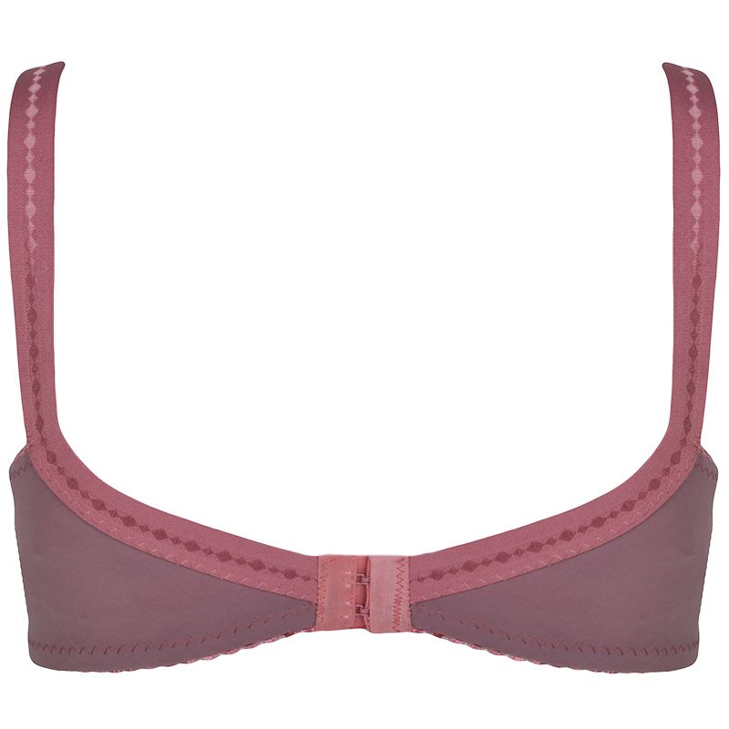 سوتین زنانه دکسونری مدل 355007227 دانتل رنگ کالباسی -  - 3