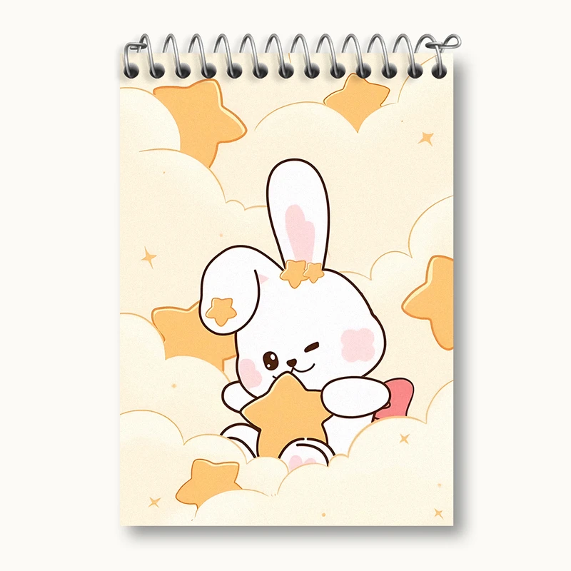 دفتر یادداشت 50 برگ خندالو طرح خرگوش کیوت کد N4689