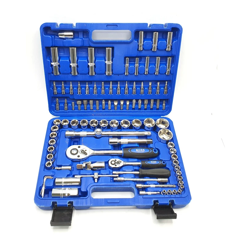 مجموعه 94 عددی آچار بکس صنعتی باس مدل 94PCS