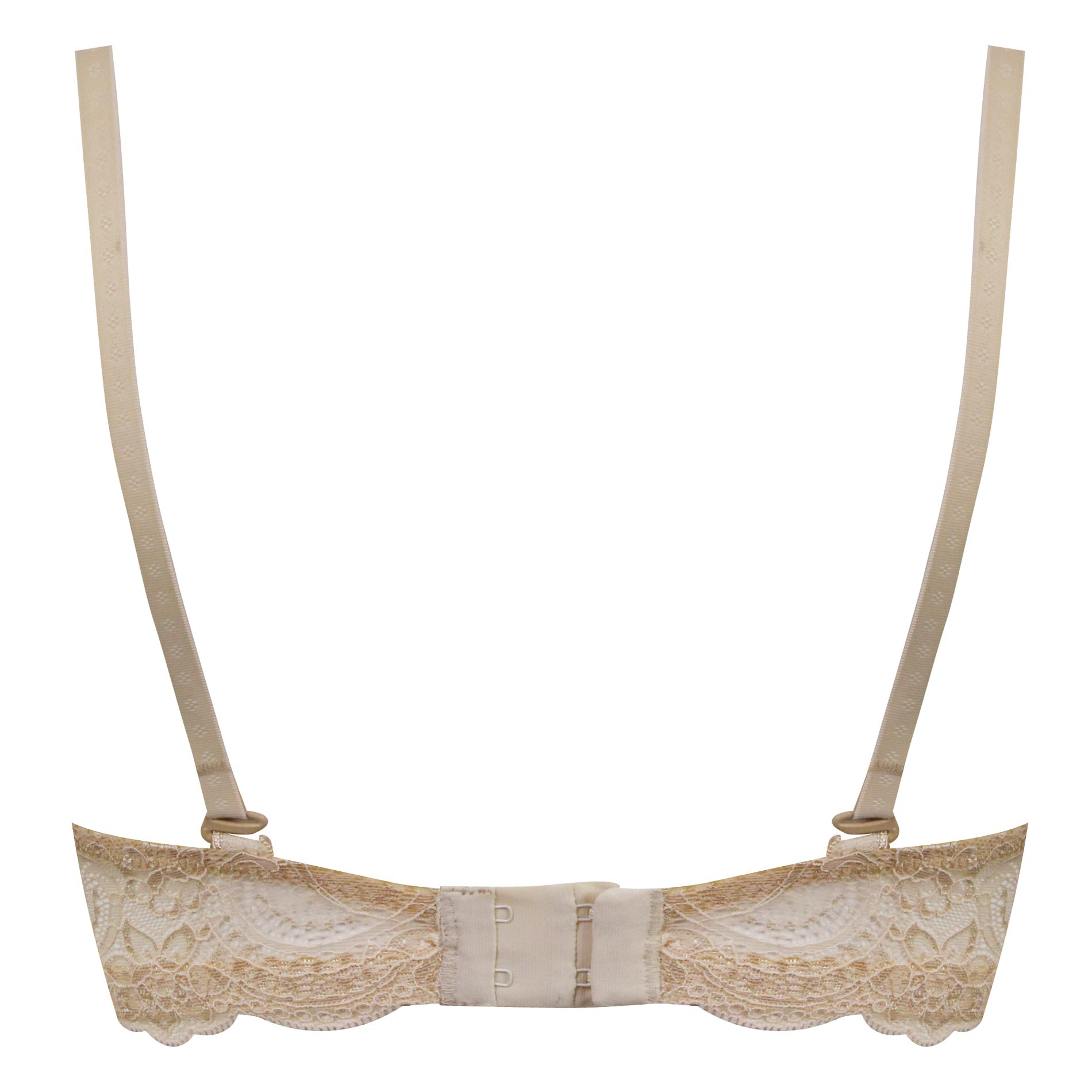 ست شورت و سوتین زنانه لنا مدل دکلته فنردار پوش آپ کد 4625 رنگ کرم