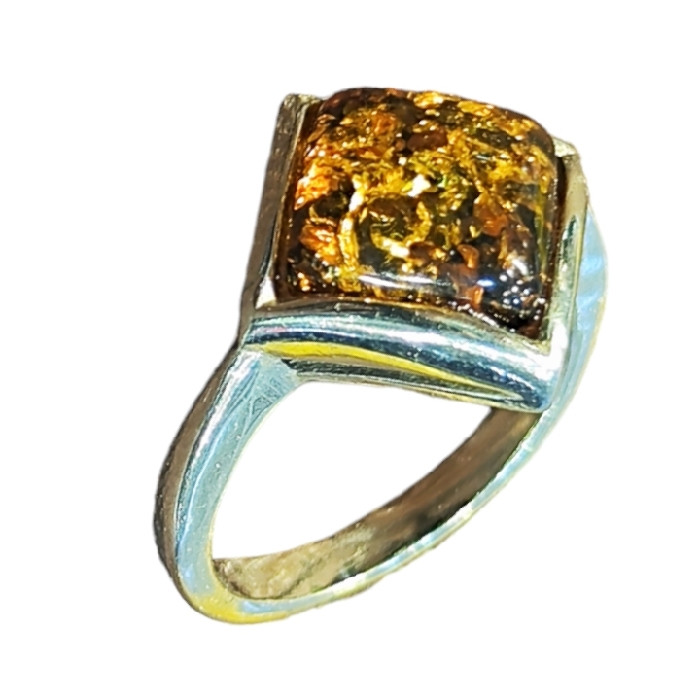 انگشتر نقره زنانه نقره جات بافندگان مدل سنگ کهربا لهستان کد 2024 انگشتر نقره زنانه نقره جات بافندگان مدل سنگ کهربا لهستان کد 2024