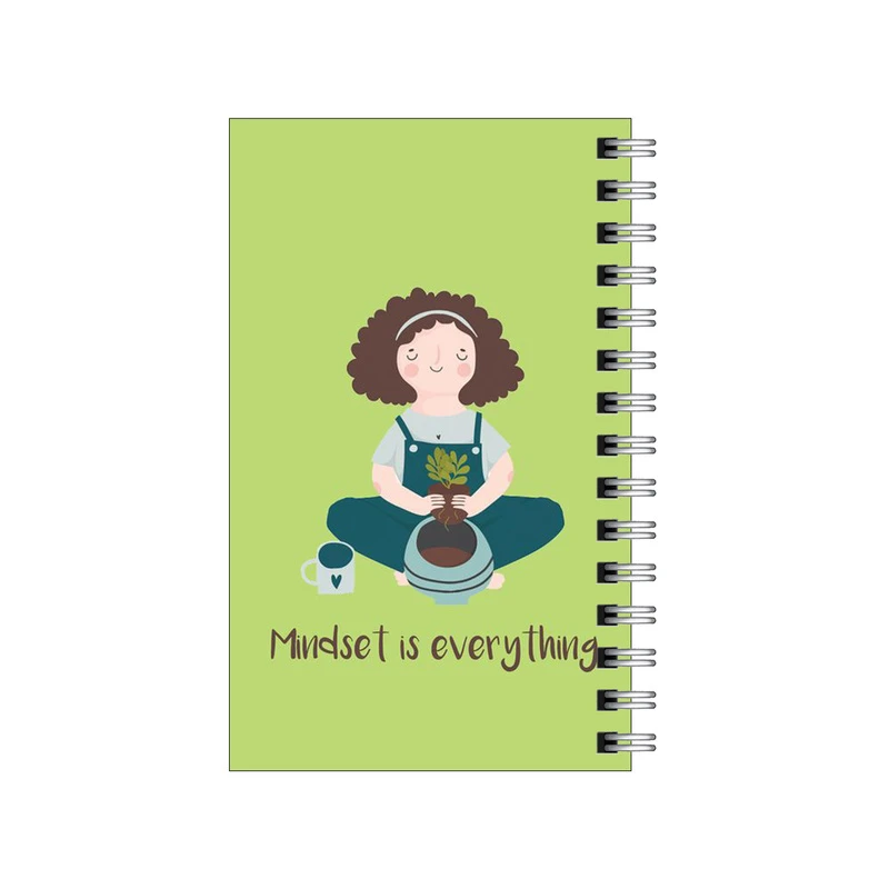 دفترچه یادداشت مدل to do list طرح دخترو گل کاری کد 0952798